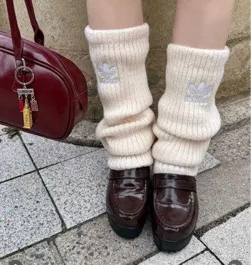아디다스 레그 워머 화이트