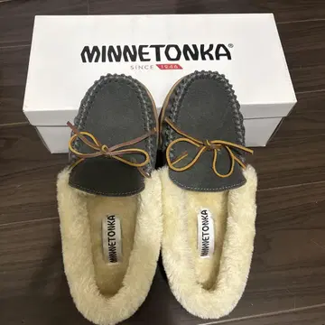 미사용 새상품 미네통카 모카신 23 코스트코