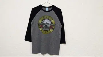 새상품 GUNS' N' ROSES 베이스볼 티셔츠