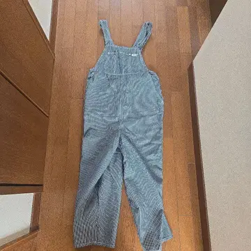 택 포함 새상품 Lee 스트라이프 오버롤