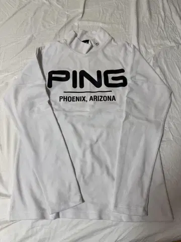 PING 화이트 M 하이넥