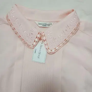 Hanano Bouse 핑크 긴팔 셔츠