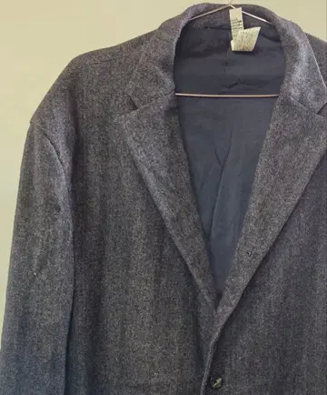 JIL SANDER 질 샌더 그레이 울 혼방 체스터 코트