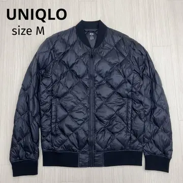 UNIQLO 유니클로 퀼팅 라이트 다운 자켓 블루종 M