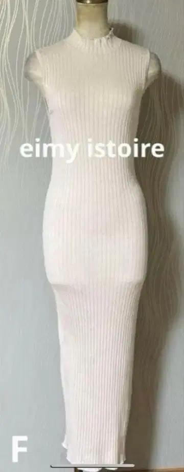 eimy istoire 에이미 이스트 월 리브 니트 원피스