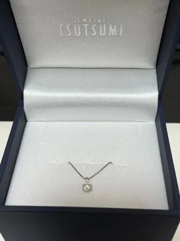 TSUTSUMI 다이아몬드 펜던트 목걸이