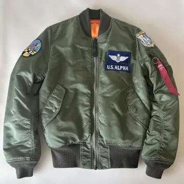 U.S. ALPHA MA-1 플라이트 자켓 S 사이즈