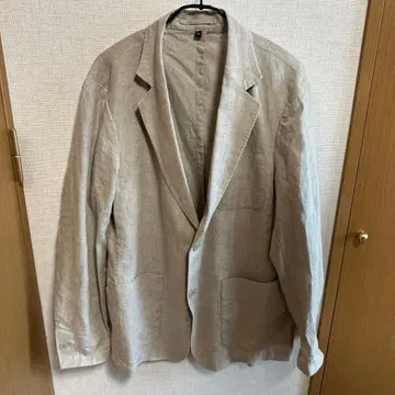 무인양품 린넨 자켓 M 네추럴
