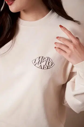 HLT CAFE Sweat [M] cream