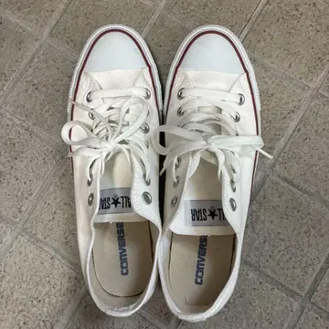 Converse 올스타 화이트 로우컷