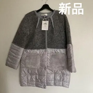 FANG XUAN 퀼팅 하프 코트 택 포함 새상품