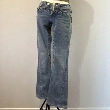 트루 릴리젼 플레어 부츠컷 데님 Y2K 레어
