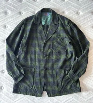 새상품급! 50년대 PENDLETON 언라이닝 자켓 M 옴브레 셔츠