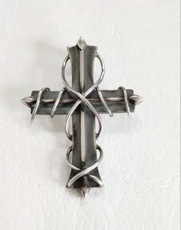 실버 925 라지 크로스 목걸이 archive