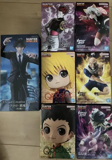 Hunter x Hunter 피규어 7체 세트