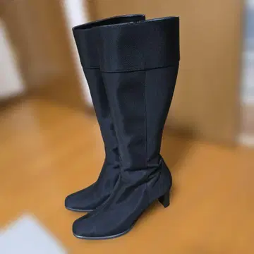 긴자 카네마츠 고어텍스 블랙 롱 부츠
