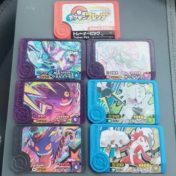 포켓몬 프렌다 트레이너 피크 포함 6장 세트