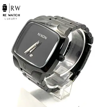 7-4163 NIXON 8M 블랙 아날로그 손목시계