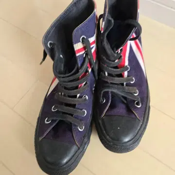 ALL STAR 유니언 잭 하이컷 스니커즈 빈티지 영국