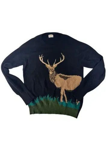 BARRIE 발리 100% 캐시미어 니트 스코틀랜드제 남성용