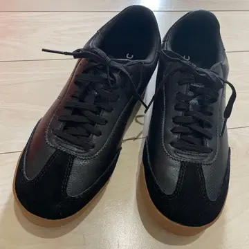 유니클로C 스웨이드 콤비네이션 스니커즈 25.5cm