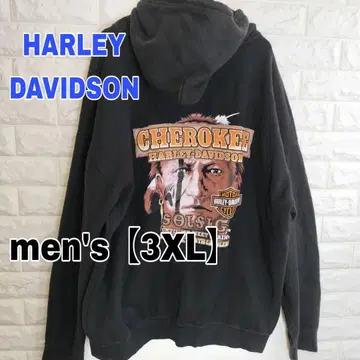 D102 [HARLEY-DAVIDSON] 풀 집업 후드티 남성용 3XL