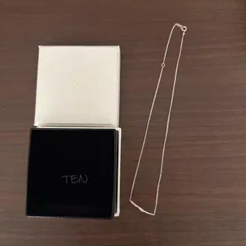 TEN. SILVER925 틸다 목걸이