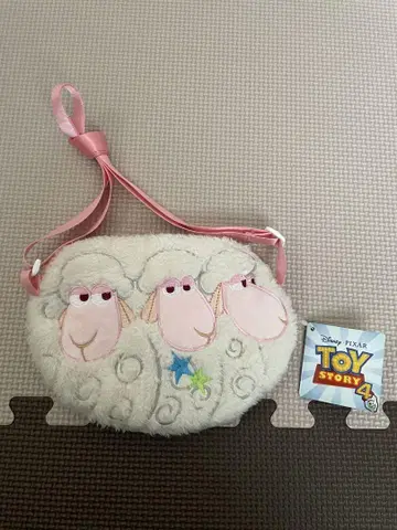 토이스토리 4 보핍 양들 봉제 인형 미니백