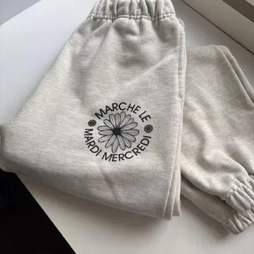 마르디메크르디 그레이 조거 팬츠