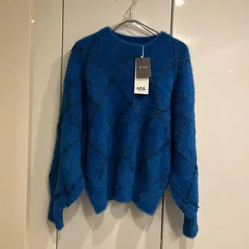 아즈르 AZUL 블루 니트