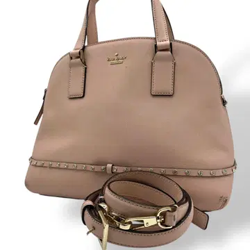 kate spade 케이트스페이드 핸드백 가죽 핑크 비쥬