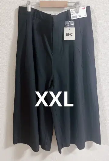 유니클로 UNIQLO 큐롯 기장 짧음 블랙 XXL 사이즈