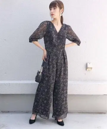 kaene 카엔 쉬폰 자카드 올인원