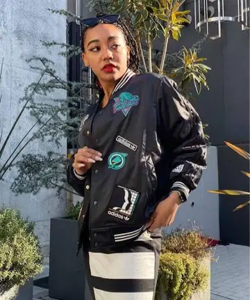 adidas VARSITY JACKET 바시티 자켓 M 블랙