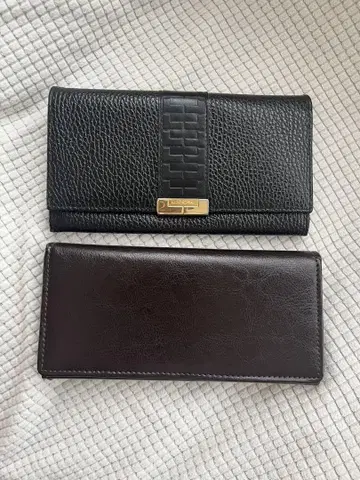 남성용 LANCEL & LE GRAND TETRAS 지갑 2세트