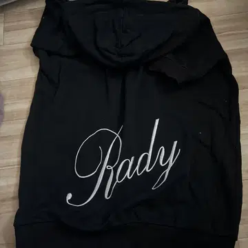 Rady 블랙 후드티 M