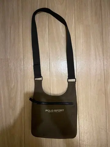 POLO SPORT 숄더백 카키