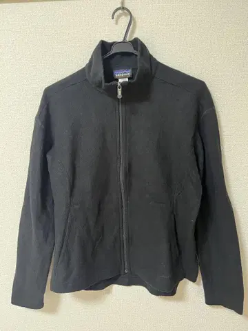 patagonia 블랙 플리스 자켓
