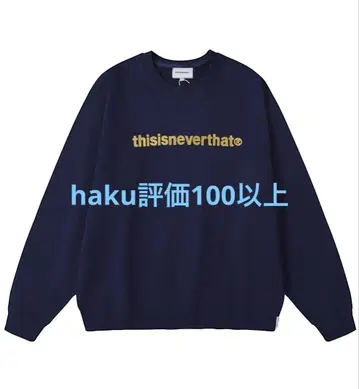 thisisneverthat 네이비 맨투맨
