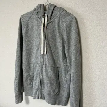 GAP 그레이 집업 후드티 S 사이즈