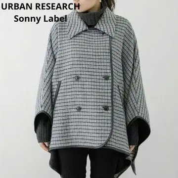 W277 URBAN RESEARCH Sonny Label 케이프 코트