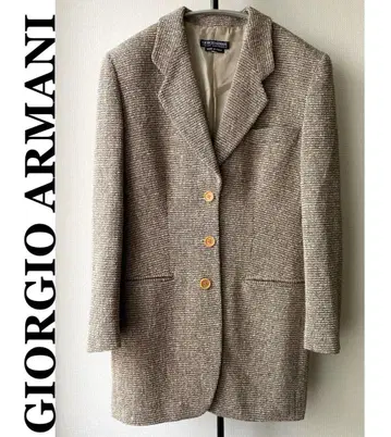 새상품급 GIORGIO ARMANI 튜닉 기장 테일러드 자켓