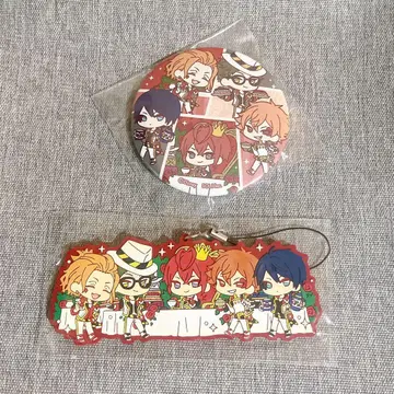 [ 2세트 ] 트위스테 와챳토! 러버스트랩 캔뱃지 하츠라비율