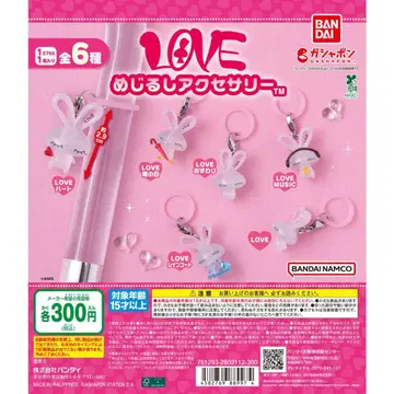 LOVE 메지루시 액세서리 전 6종 세트