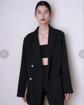 [ ENOF ] twill slit jacket