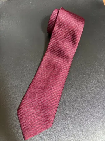 미키 밀라노 핸드메이드 넥타이 버건디