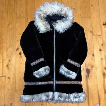 빈티지 에스키모 자켓 (M) STEARNS 빈티지 블랙