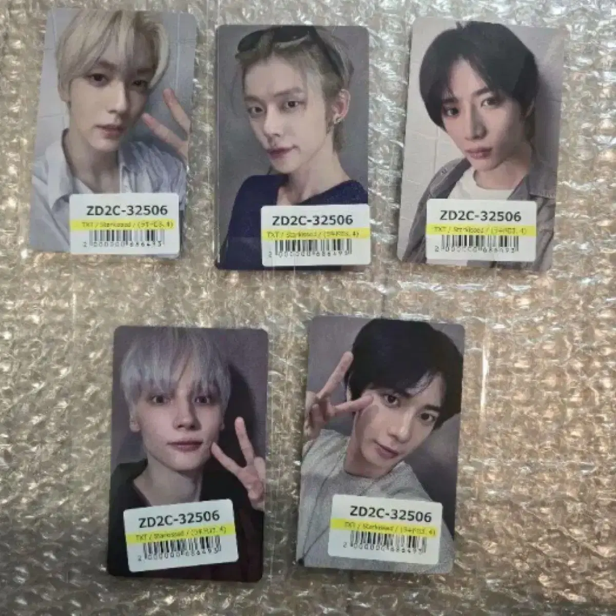 투바투 txt 일본 앨범 starkissed 럭드 럭키드로우 포카 양도