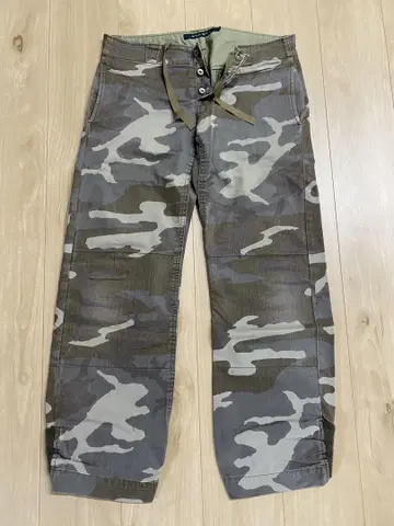 와플리쉬 와플 카모플라주 팬츠 카모 패턴 L