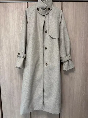 롱 코트 그레이